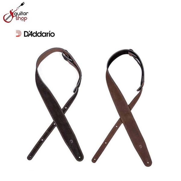 D'Addario Reversible Leather Guitar Strap