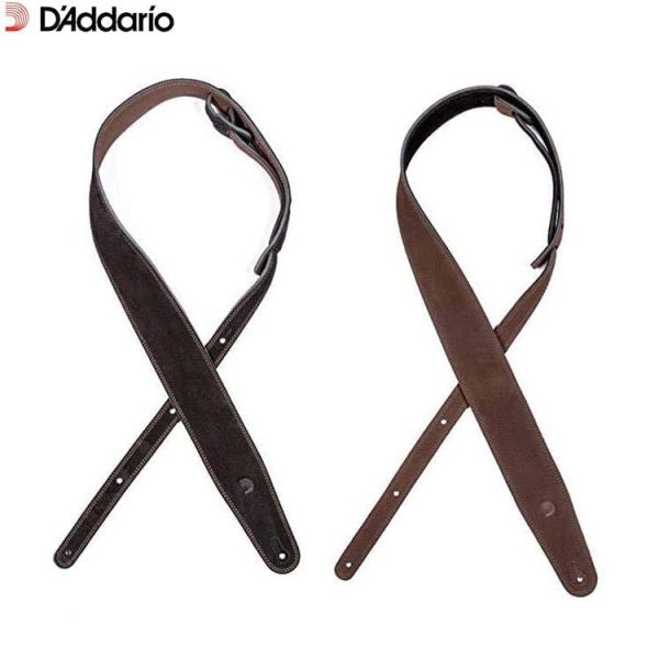 D'Addario Reversible Leather Guitar Strap - Image 2