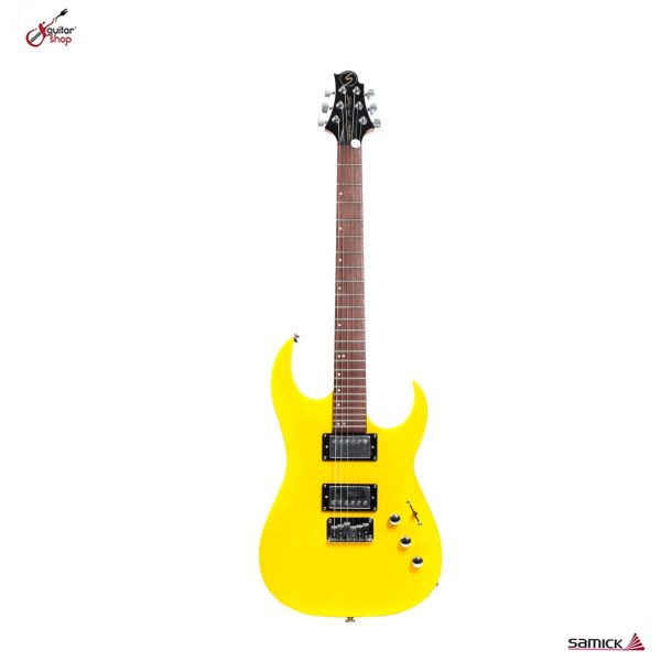 Samick Greg Bennett IC-10 CY Electric Guitar - Metallic yellow